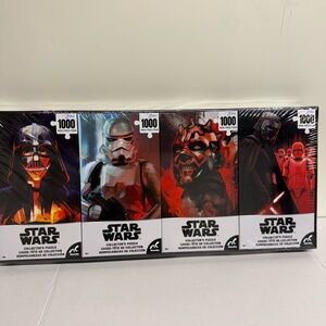 Star Wars Puzzle Collection - Red, Black, White
